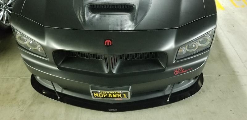 2006-2010 Dodge Charger SE SXT R/T srt8 Front Splitter | Too Fast Autoparts | Order Online