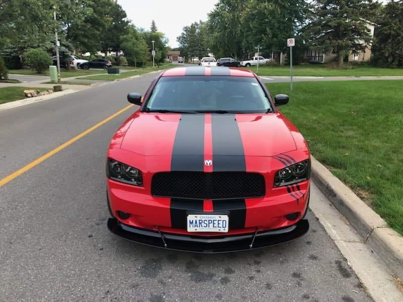 2006-2010 Dodge Charger SE SXT R/T srt8 Front Splitter | Too Fast Autoparts | Order Online