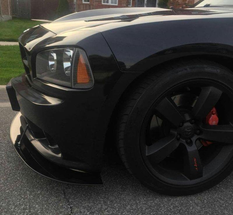 2006-2010 Dodge Charger SE SXT R/T srt8 Front Splitter | Too Fast Autoparts | Order Online