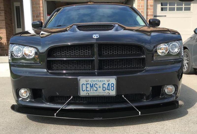 2006-2010 Dodge Charger SE SXT R/T srt8 Front Splitter | Too Fast Autoparts | Order Online