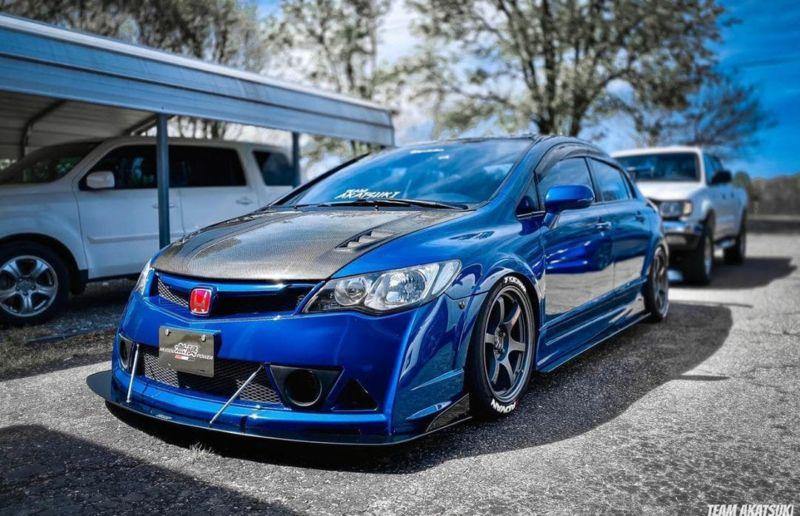 2006-2011 Honda Civic Mugen RR bumper" Front Splitter"