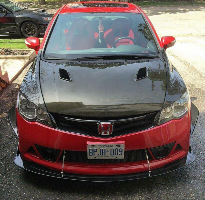 2006-2011 Acura CSx mugen rr bumper" Front Splitter" | Too Fast Autoparts | Order Online