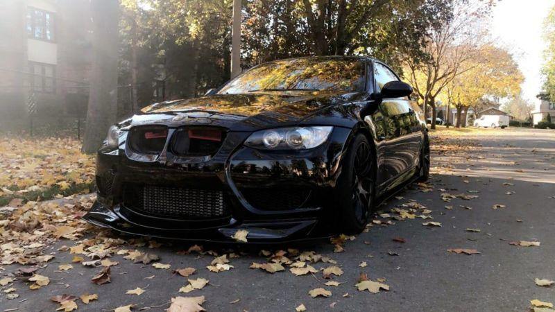 2007-2010 Bmw 328i/335i coupe/vert ericsson amuse" Front Splitter"