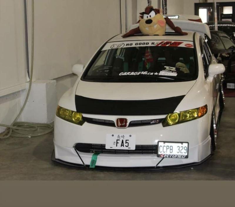 2008-2010 honda civic sedan mugen lip" fa5 Front Splitter"