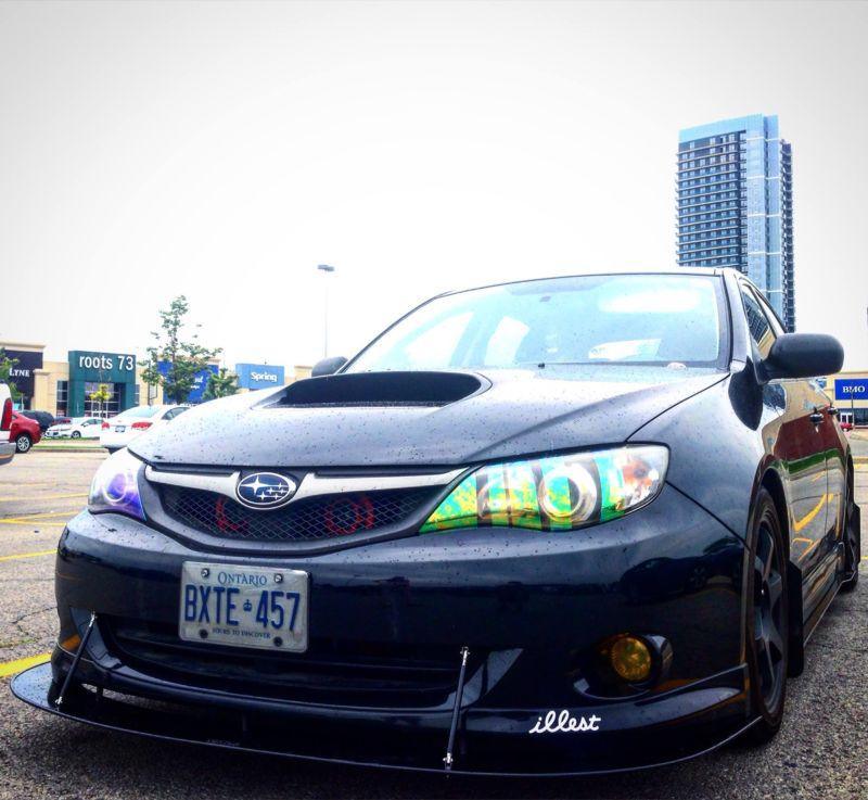 2008-2010 subaru wrx/sti Hatchback/sedan Front Splitter