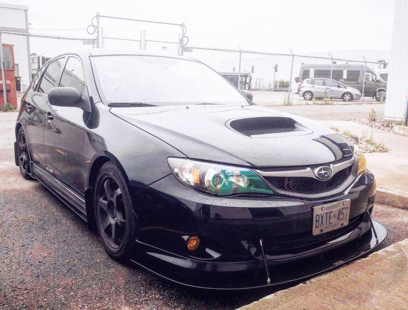 2008-2010 subaru wrx/sti Hatchback/sedan Front Splitter