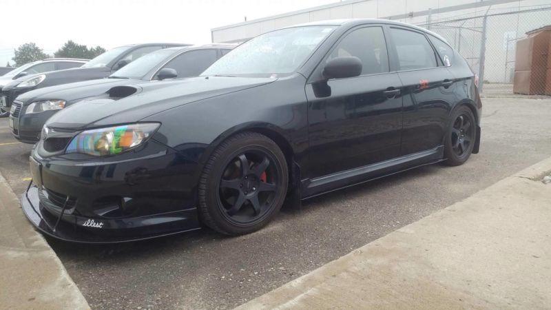 2008-2010 subaru wrx/sti Hatchback/sedan Front Splitter