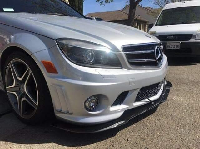 2008-2011 Mercedes Benz AMG C63 w204 Front Splitter Ventus AutoWorks 