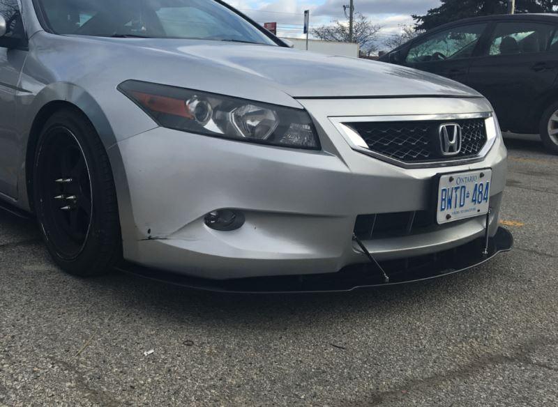 2008-2012 honda accord coupe Front Splitter