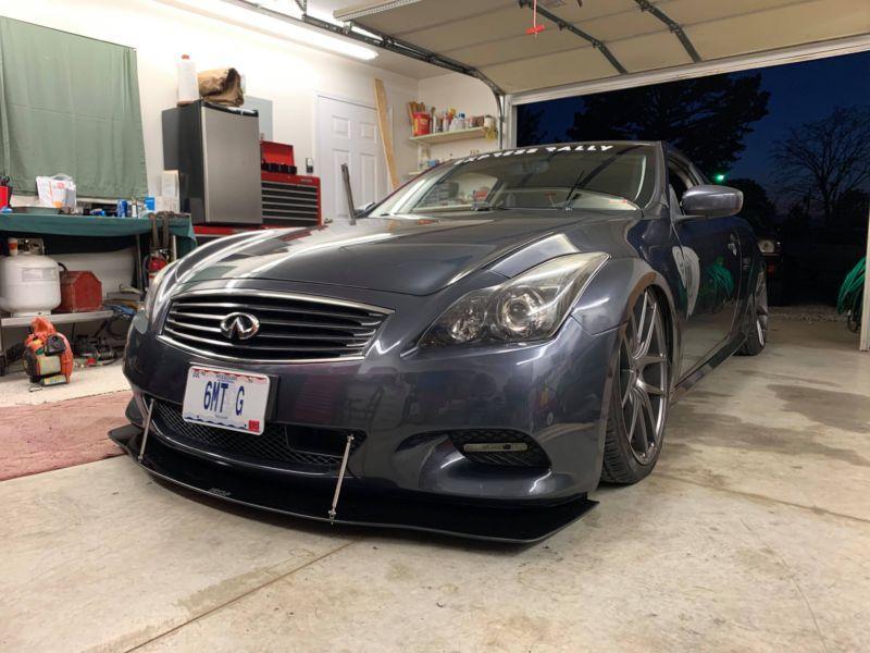 2008-2013 infiniti g37 coupe/vert Front Splitter Ventus AutoWorks 