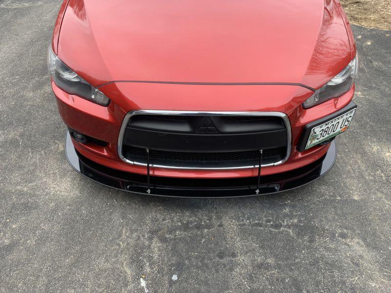 2008-2015 Mitsubishi Lancer/ralliart Front Splitter Ventus AutoWorks 