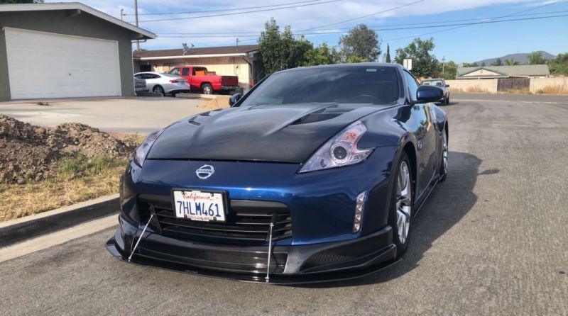 2009-2012 nissan 370z seibon sr lip" Front Splitter" Ventus AutoWorks 