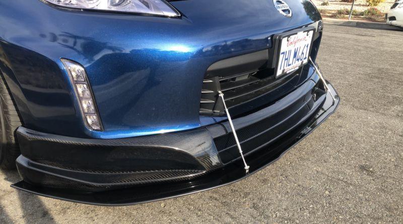 2009-2012 nissan 370z seibon sr lip" Front Splitter" Ventus AutoWorks 