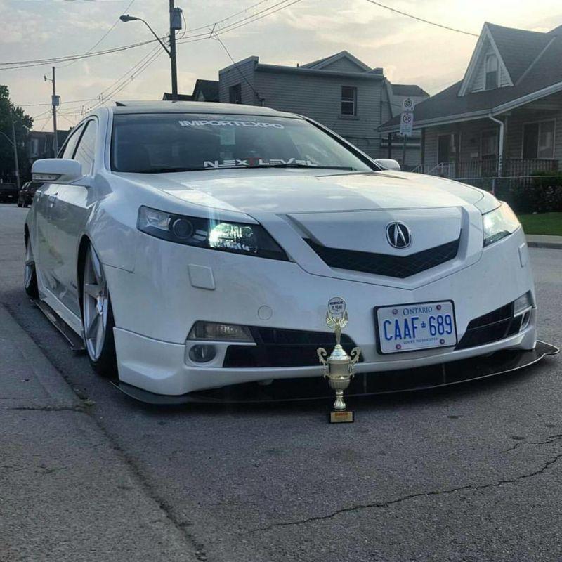 2009-2014 acura tl a-spec Front Splitter