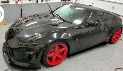 2009+ Nissan 370z Stillen bumper" Front Splitter"  Too Fast Autoparts