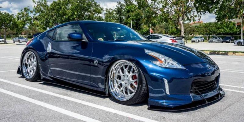 2009+ nissan 370z tk style lip" Front Splitter" Ventus AutoWorks 