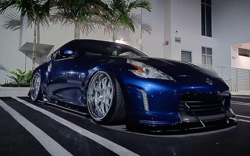 2009+ nissan 370z tk style lip" Front Splitter" Ventus AutoWorks 