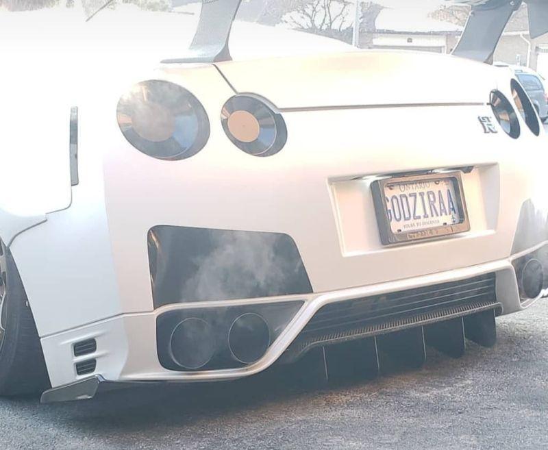 2009+ nissan gtr r35 Rear Diffuser Ventus AutoWorks 