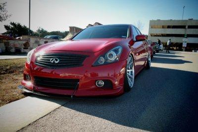 2010-2013 infiniti g37 sedan sport sport lip" Front Splitter"