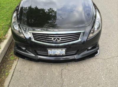 2010-2013 infiniti g37 sedan sport sport lip" Front Splitter"