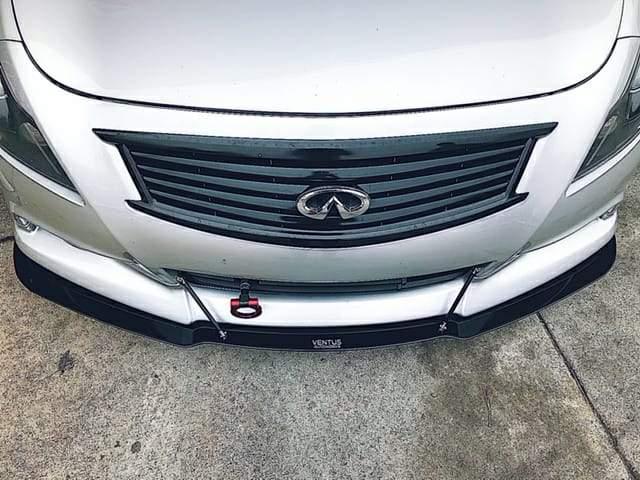 2010-2013 infiniti g37 sedan sport sport lip" Front Splitter"