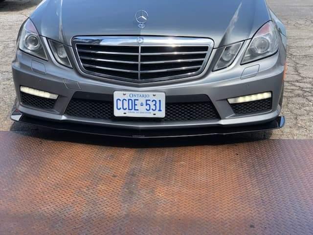 2010-2013 Mercedes benz amg e63 Front Splitter