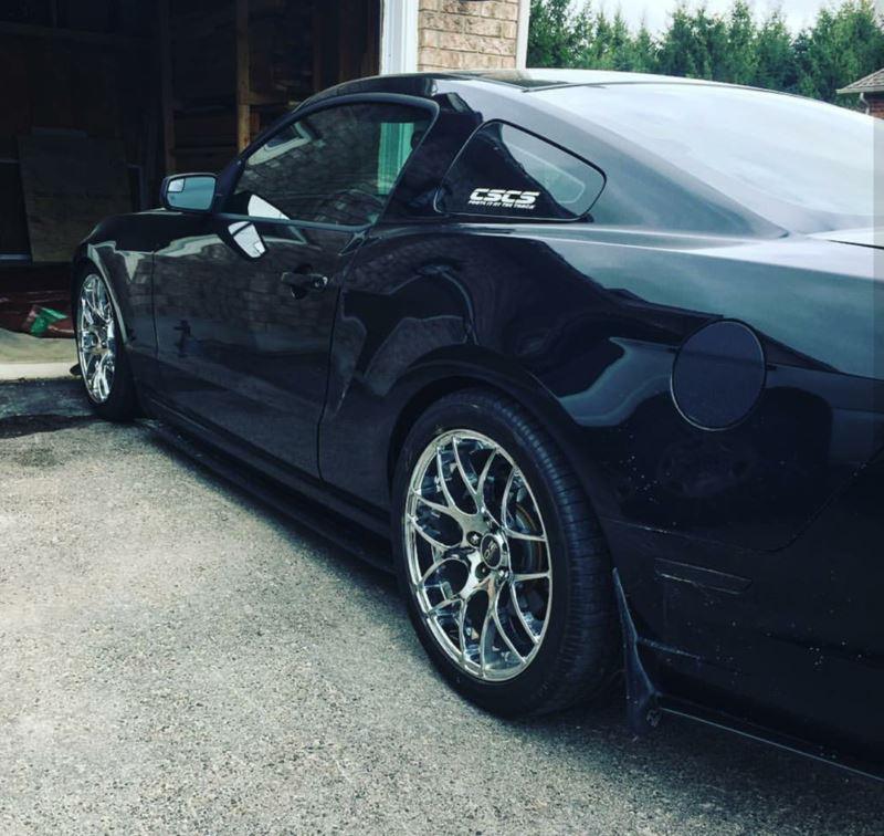 2010-2014 Ford Mustang Side Splitters