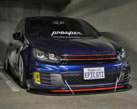 2010-2014 Volkswagen GTI mk6 Front Splitter