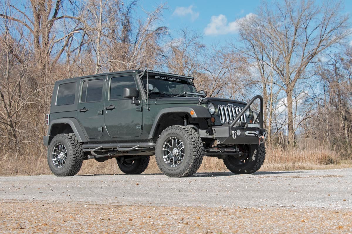 Nerf Steps | Wheel to Wheel | 4 Door | Jeep Wrangler JK (07-18)