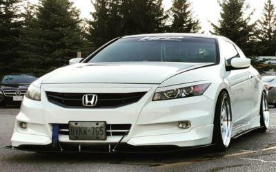 2011-2012 Honda Accord Coupe HFP lip" Front Splitter" Ventus AutoWorks 