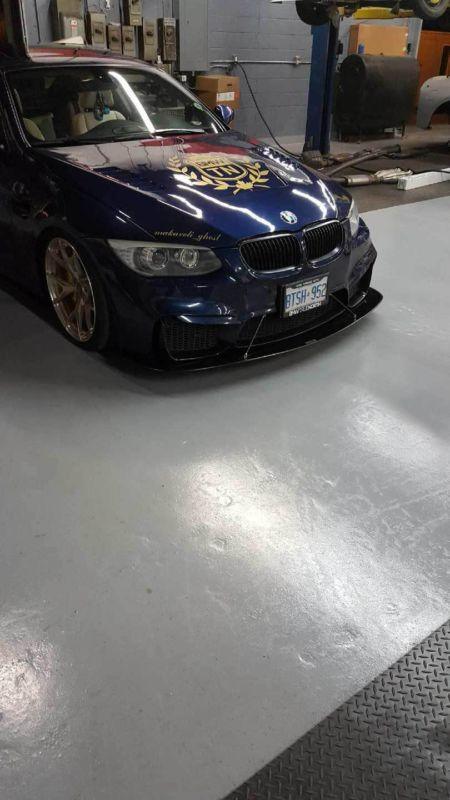 2011-2013 BMW 328i/335i (e92/e93) M4 Style" Front Splitter"