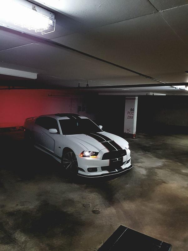 2011-2014 Dodge charger SRT8 SRT Front Splitter