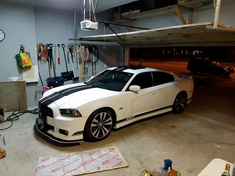2011-2014 Dodge charger SRT8 SRT Front Splitter