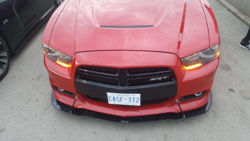 2011-2014 Dodge charger SRT8 SRT Front Splitter
