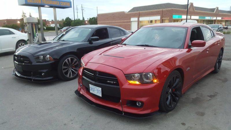 2011-2014 Dodge charger SRT8 SRT Front Splitter