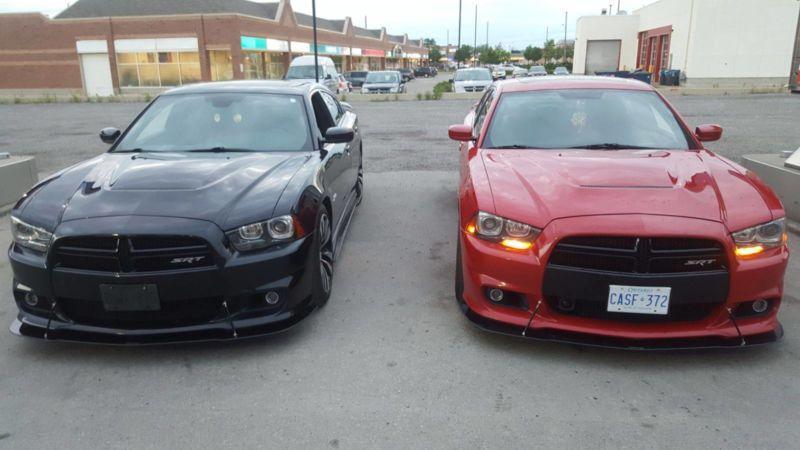 2011-2014 Dodge charger SRT8 SRT Front Splitter
