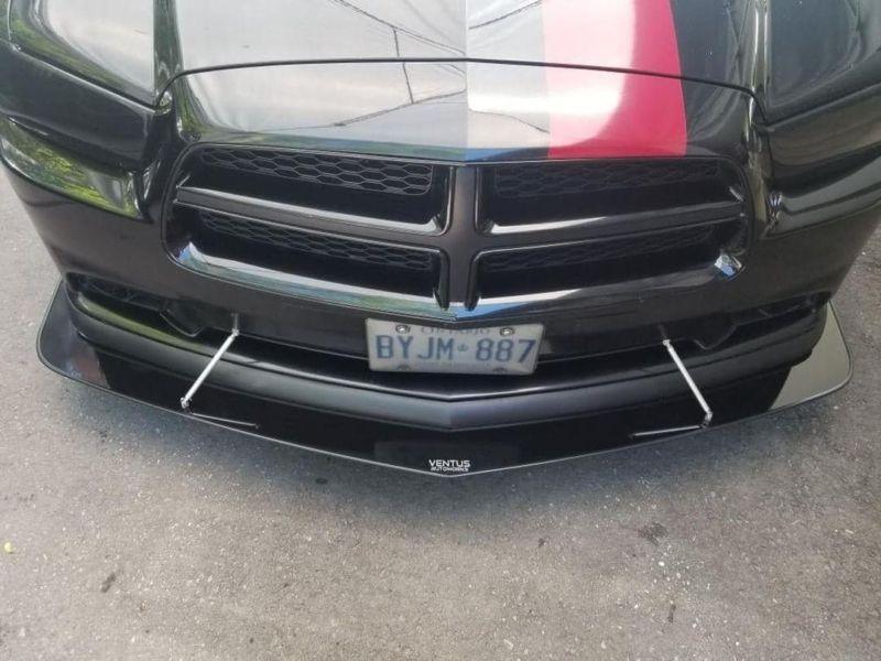 2011-2014 Dodge charger sxt rt se Front Splitter