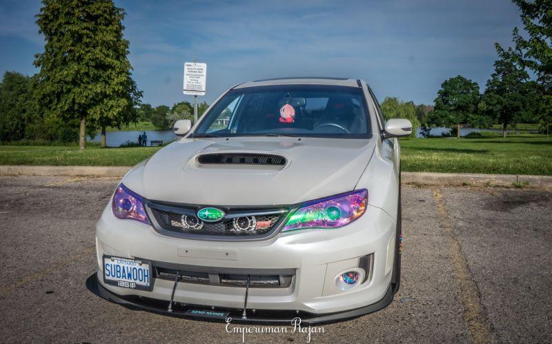 2011-2014 subaru wrx/sti Hatchback Front Splitter Ventus AutoWorks 