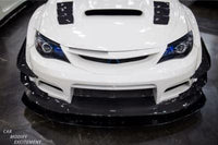 2011-2014 Subaru WRX/STi Sedan Varis bumper" Front Splitter"