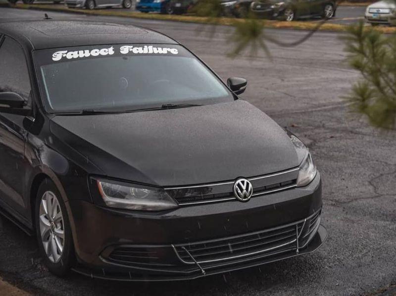 2011-2014 Volkswagen jetta mk6 Front Splitter Ventus AutoWorks 