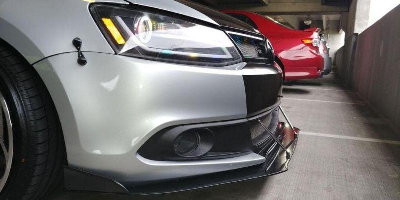 2011-2014 Volkswagen jetta mk6 Front Splitter Ventus AutoWorks 