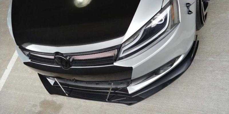 2011-2014 Volkswagen jetta mk6 Front Splitter Ventus AutoWorks 