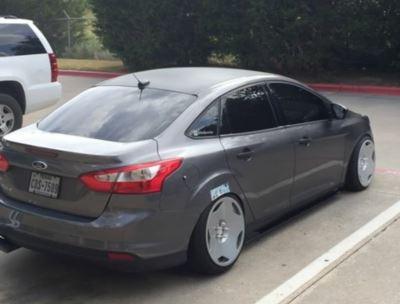 2012-2014 Ford Focus SE/titanium/SEL sedan/hatchback Side Splitters