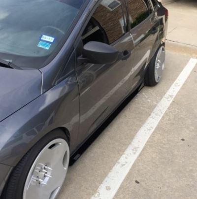 2012-2014 Ford Focus SE/titanium/SEL sedan/hatchback Side Splitters