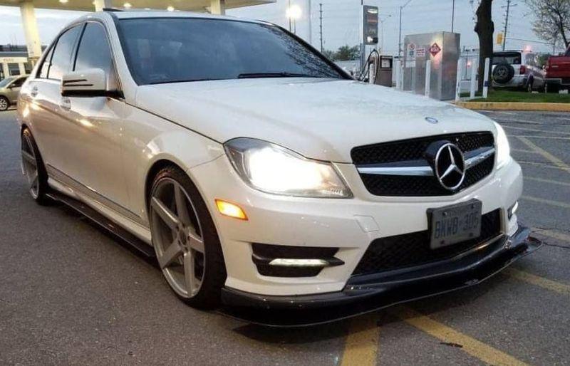 2012-2015 mercedes benz c63 Side Splitters