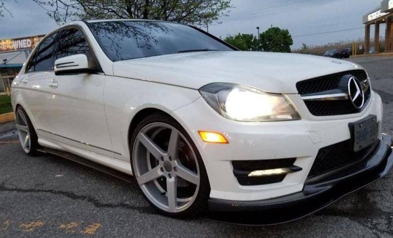 2012-2015 mercedes benz c63 Side Splitters
