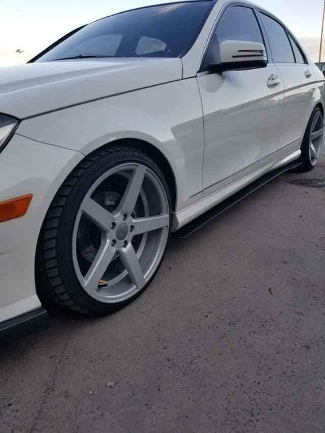 2012-2015 mercedes benz c63 Side Splitters