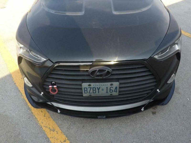 2012-2017 hyundai veloster turbo Front Splitter Ventus AutoWorks 