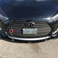 2012-2017 hyundai veloster turbo Front Splitter