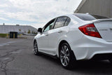 2012 Honda Civic Sedan DX/LX/EX/EX-L/ & Si Side Splitters